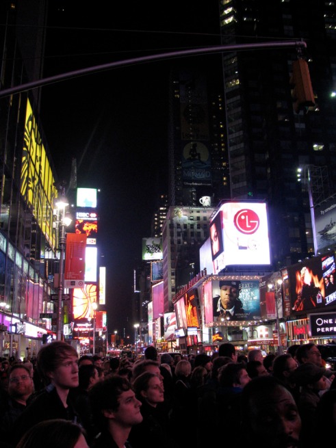 Time Square elecciones New York